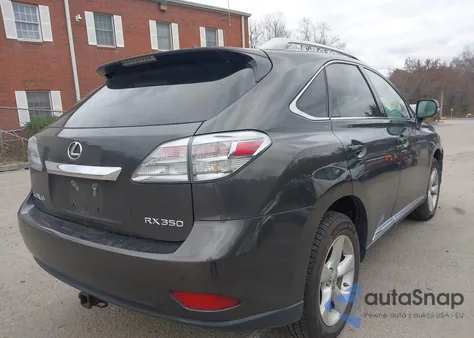 2010 Lexus Rx 350 from USA, damaged, VIN 2T2BK1BA0AC030679